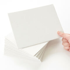 Primed White Canvas Panels 20 x 15cm 12pk  hi-res