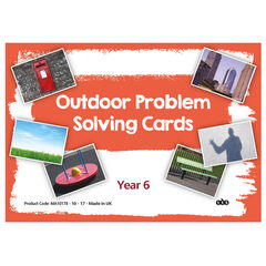 TTS Outdoor Maths Problem Solving Cards Year 6 30pk  hi-res