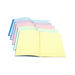 Assorted A5 Tinted Exercise Books 10mm Squares 48pgs 10pk  hi\-res
