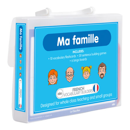 TTS French Family Vocabulary Builder Activity Cards  hi\-res