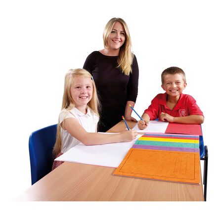 A4 Exercise Book 8mm Alternate Ruled \/ Plain Red 64pg 50pk  hi\-res