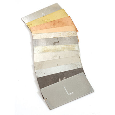 Assorted Metal Testing Strips  hi\-res
