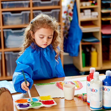 TTS Messy Play Waterproof Ponchos 6pk  hi\-res
