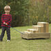 TTS Outdoor Wooden Blocks and Cart 40pcs  hi\-res