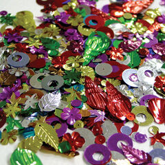 Large Sequin Mix Assorted 500g  hi-res