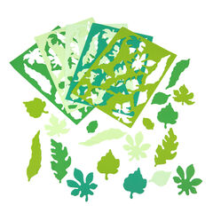 Spring/Summer Paper Display Leaves 250pk  hi-res