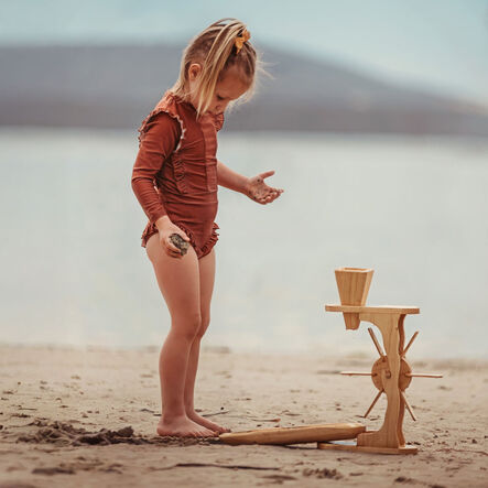 Explore Nook Water \x26 Messy Play Wooden Sand \x26 Water Wheel  hi\-res