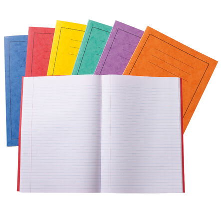 8\'\'x 6.5\'\' Exercise Book 8mm Ruled Margin 48pg  hi\-res