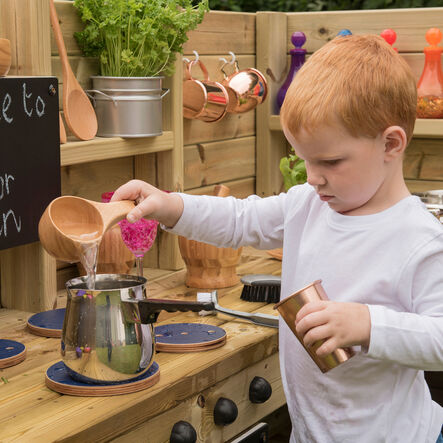 TTS Outdoor Wooden Corner Kitchen Unit H110 x W180 x D180cm  hi\-res