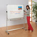 Mobile Rotating Magnetic Whiteboard  hi\-res