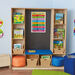 TTS Wooden Bookcase with Seating H1700 x W1500 x D500mm  hi\-res