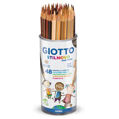Giotto Skin Tone Colouring Pencils Assorted 48pk  hi-res