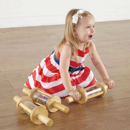 TTS Rolling \x26 Shaking Wooden Treasure Cylinders  hi\-res