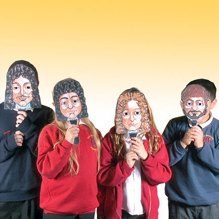 Great Fire of London Role Play Face Masks 4pk  hi\-res