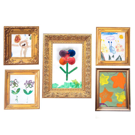 TTS Vintage Card Picture Frames 17pk  hi\-res