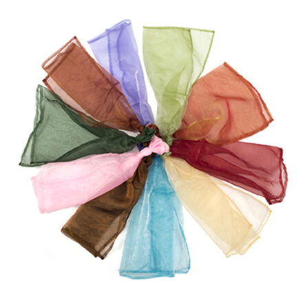 Glittery Dance Scarves 10pk W50 x L50cm  hi\-res