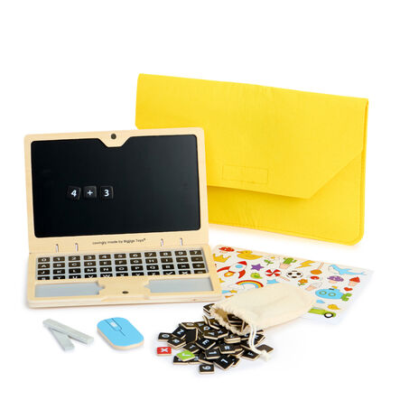 Role Play Wooden Technology Set \x26 Laptop  hi\-res