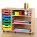 Mobile Shelving and 8 Shallow Tray Unit  hi\-res