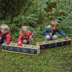 TTS Wooden Outdoor Chalkboard Troughs  hi-res