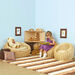 Three Piece Wicker Sofa and Chairs Set  hi\-res