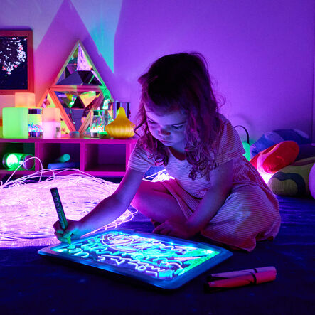 TTS Illuminated Mark Making Writing Boards 4pk  hi\-res