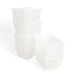 Gratnells Storage Trays 6 Pack Clear Extra Deep Clear hi\-res