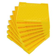 Double-Sided Stackable Isometric Geoboard 8pk  hi-res