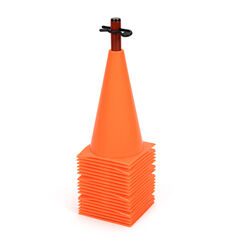 Flexible Marker Cones 20pk  hi-res
