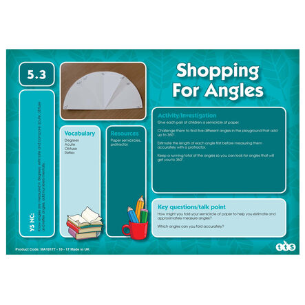 TTS Outdoor Maths Problem Solving Cards Year 5  hi\-res