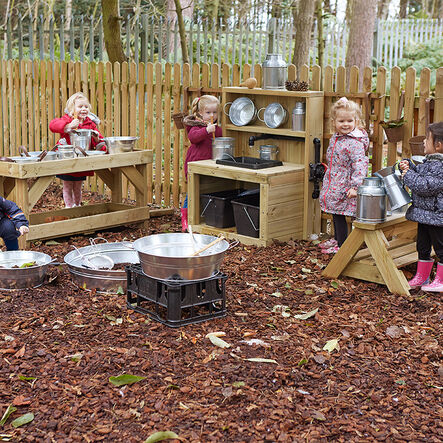 Metal Messy Play Set 25pk  hi\-res