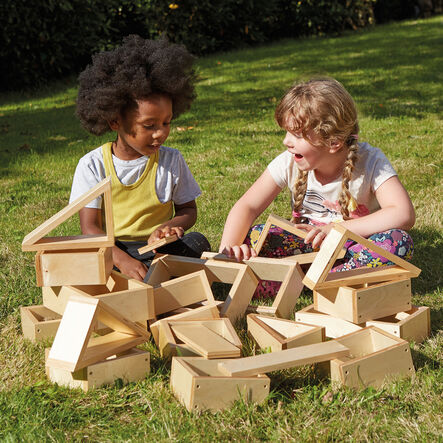 TTS Wooden Mini Hollow Blocks  hi\-res