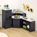 Modern Living Corner Packaway Kitchen Navy  hi\-res