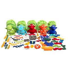 TTS Alice Sharp's Monster Maths Take Home Bags 5pk  hi-res
