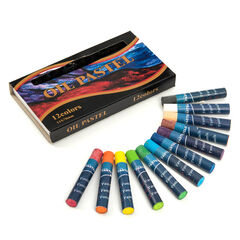 Oil Pastels Assorted 12pk  hi-res