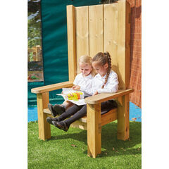 Large Adult Wooden Story Tellers' Chair  hi-res