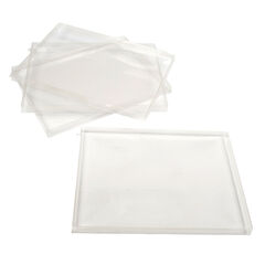 TTS Light Panel Messy Play Clear Plastic ProtectiveCover 4pk  hi-res
