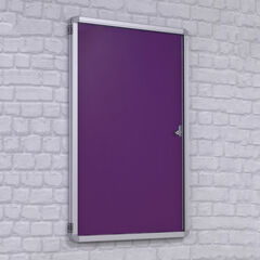 FlameShield Lockable Noticeboard  hi-res