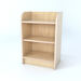Slimline Library Bookcase In Maple  hi\-res