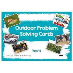 TTS Outdoor Maths Problem Solving Cards Year 5 30pk  hi-res