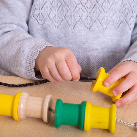 Wooden Threading Cotton Reels  hi\-res