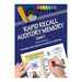 TTS Rapid Recall Auditory Memory workbook  hi\-res