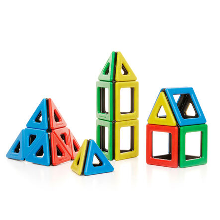 Magnetic Polydron Recycled Shape Construction Sets  hi\-res