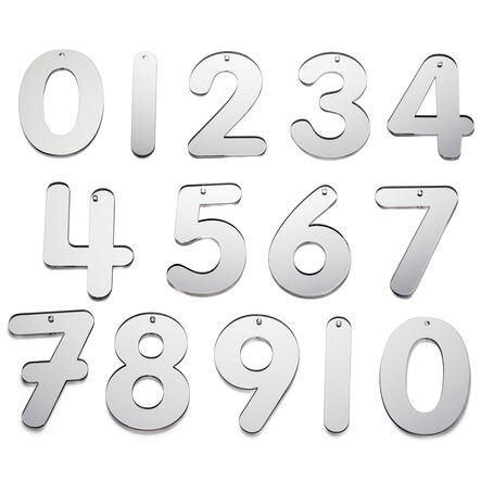 Mirror Numbers Collection H70mm  hi\-res