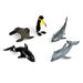 Polar \x26 Ocean Jumbo Animal Set 5pc  hi\-res