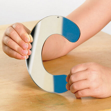 Small Mirror Alphabet Letters 26pk  hi\-res