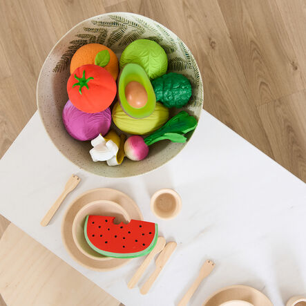Natural Rubber Toddler Fruit \x26 Veg Chewables  hi\-res