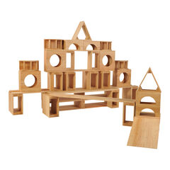 Wooden Hollow Blocks 26pcs  hi-res