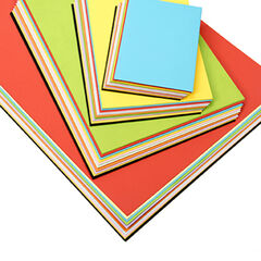 Recycled Card Packs Assorted Vivid Colours 230mic  hi-res