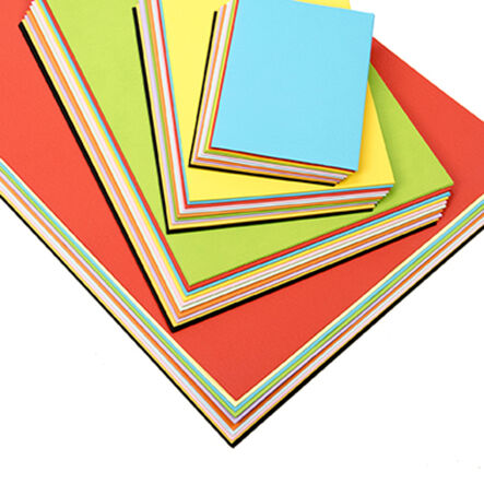 Recycled Card Packs Assorted Vivid Colours 230mic  hi\-res