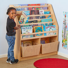 Room Scenes Book Display Storage Unit H1080 x W960 x D430mm  hi-res